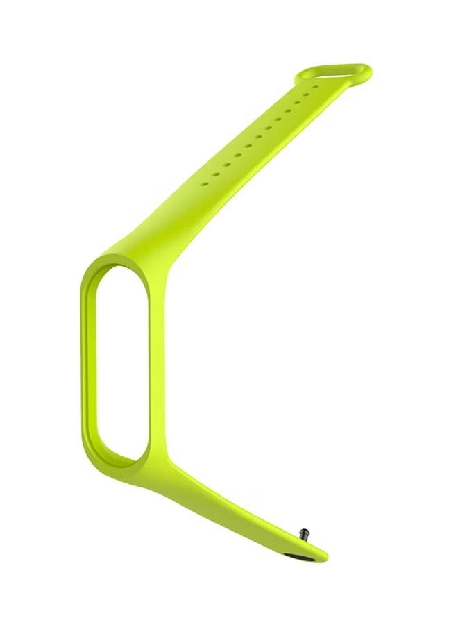 سوار بديل من السيليكون لساعة مي 5/6 , اخضر ليموني - Image 3